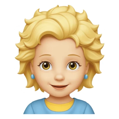 yellow baby, maggie simpson. sticker