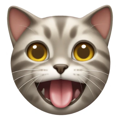 a cat licking its inner thigh sticker