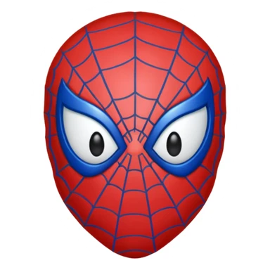 Spiderman emoji sticker