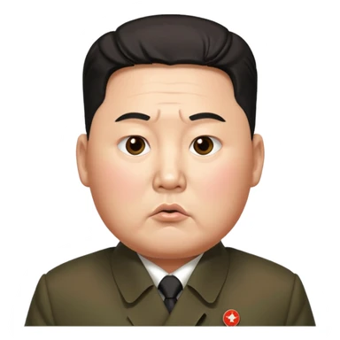 kim jong un  sticker