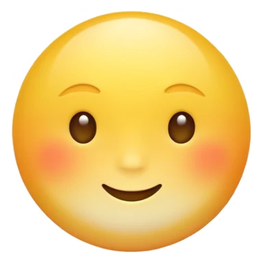 Generate a high-quality 3D cartoon-style emoji of a yellow sun, bright and cheerful, no face, smooth gradient colors, rounded and cute appearance, simple white background, high-resolution.
 sticker