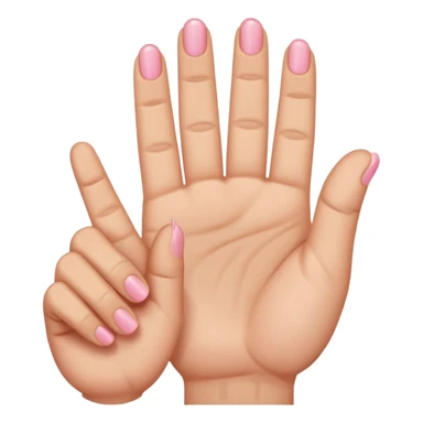 Like the middle finger flipping off emoji but with the pinky finger only (pinky finger flipping off) only the pinky finger sticking up sticker