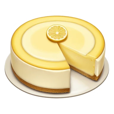 lemon cheesecake sticker