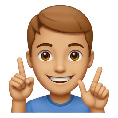 Un humain qui dit OK sticker