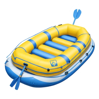 whitewater raft sticker