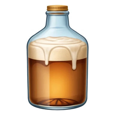 generates a sticker of a "Maltin Polar" malt bottle with a transparent background sticker