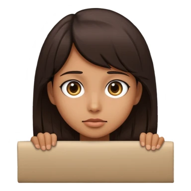 Peeking through the blinds sticker