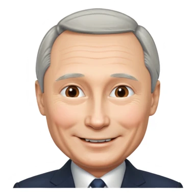 Putin smile sticker