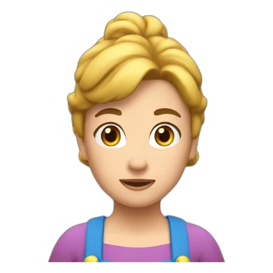 pauline from super mario sticker