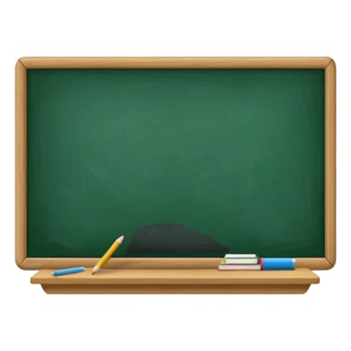 a green board of classroom sticker