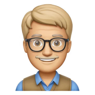 Aristotle nerd emoji sticker