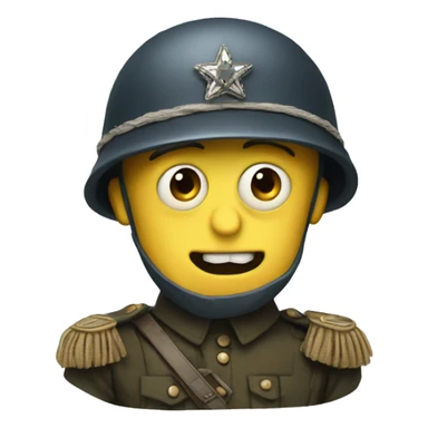 1940s minion soldier Europe sticker
