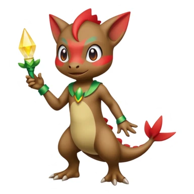 Axew (full body) sticker