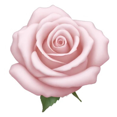 Cœur rose pale  sticker