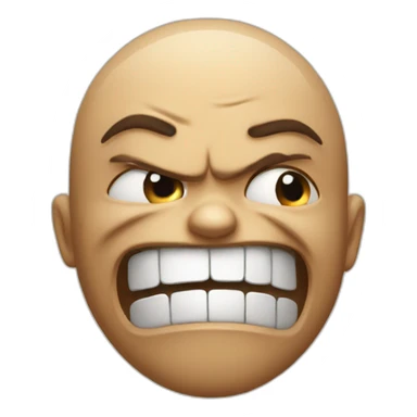 Laughing, angry and wants to cry sticker