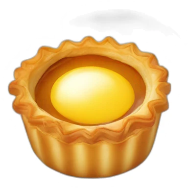 Hong Kong Egg tart sticker