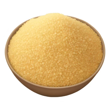 wholegrain couscous in a bowl sticker