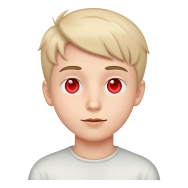 boy with heart eyes in love sticker