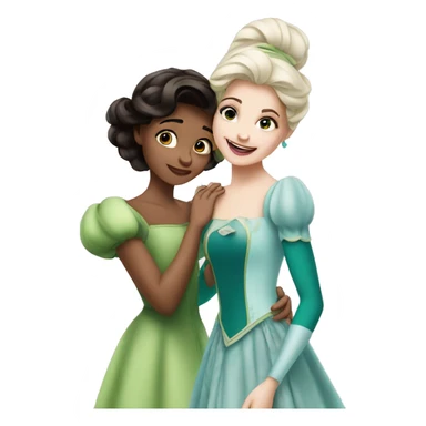 Anastasia and Drizella sticker