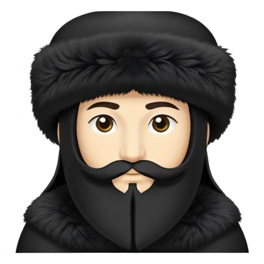 Dagestani traditional papakha hat sticker