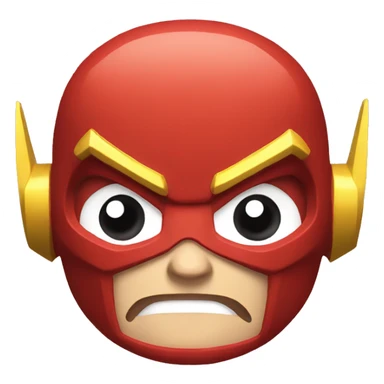 the flash angry sticker