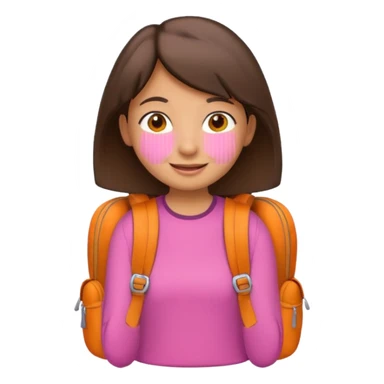 Dora emoji sticker