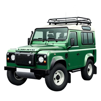 Land Rover Defender - Land Rover (Model Year: 2022) (Iconic colour: Green) sticker