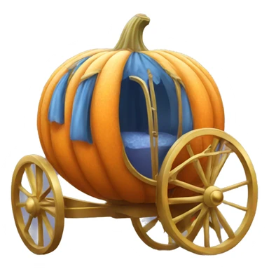 cinderella pumpkin carriage  sticker