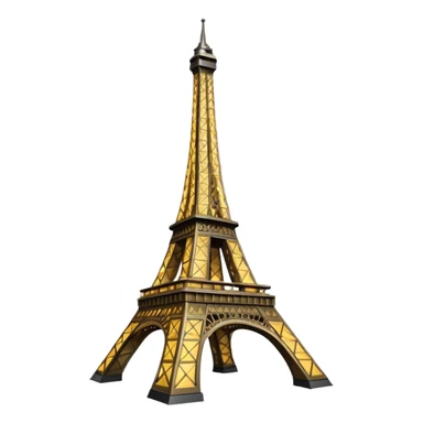 Eiffel Tower Night bright sticker