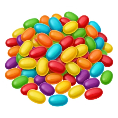 Jellybean sticker