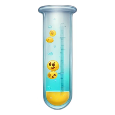 test-tube sticker