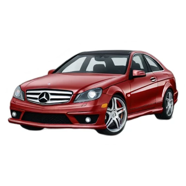 Mercedes class c amg 2007 sticker