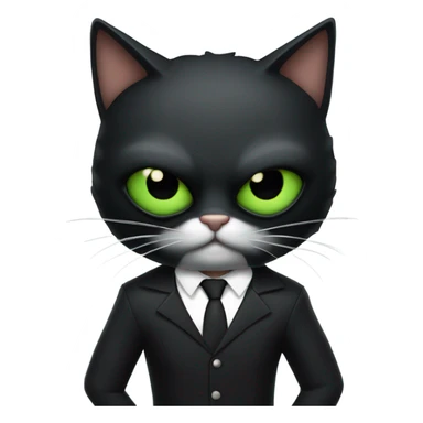 Cat noir from miraculous ladybug  sticker