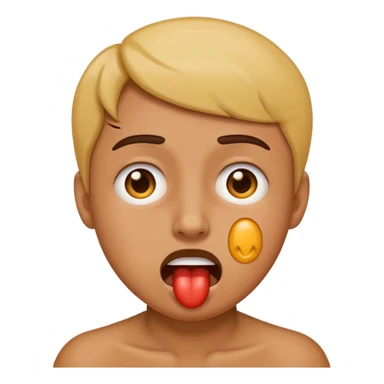 choking self emoji  sticker