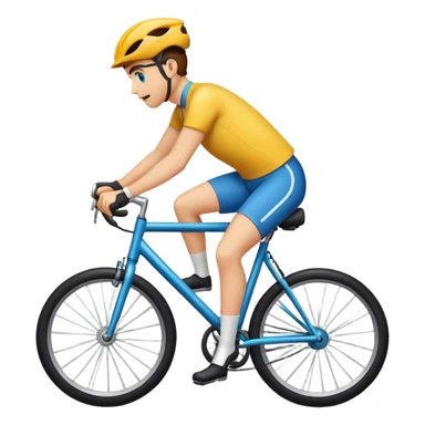 On kaldıran bisklet sticker