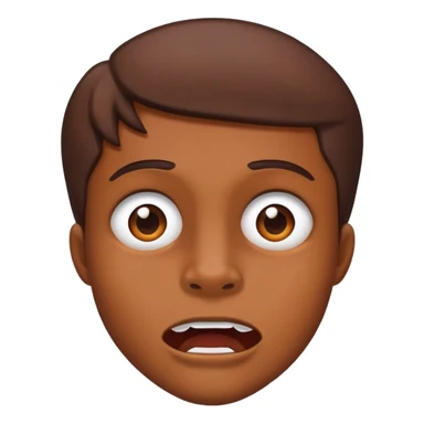 brownskin jaw dropped  sticker