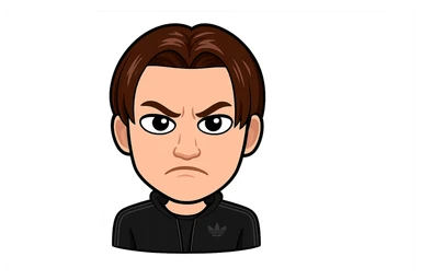 Resize the image to 1280x720 resolution suitable for Twitch banner usage, preserving the original style and details. sticker