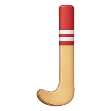 hockey stick eater sticker