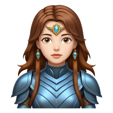 medieval future woman sticker