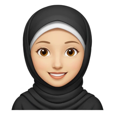 wanita berhijab sticker