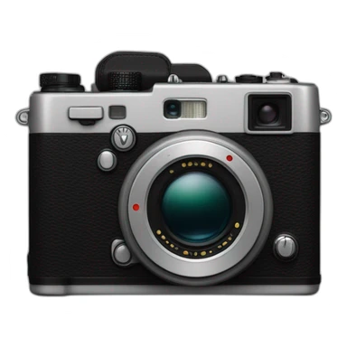 black fujifilm x100v sticker