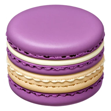 a single of purple macaron



















 sticker