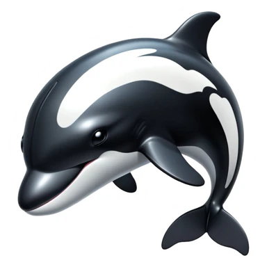 dystopian cybernetic android orca sticker
