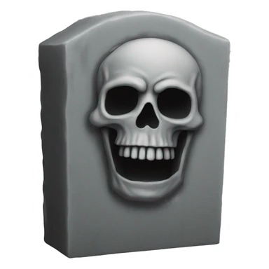 gravestone that says here lies SmokeDevil sticker