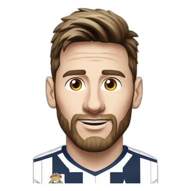 lionel-messi-in-real-madrid-shirt sticker