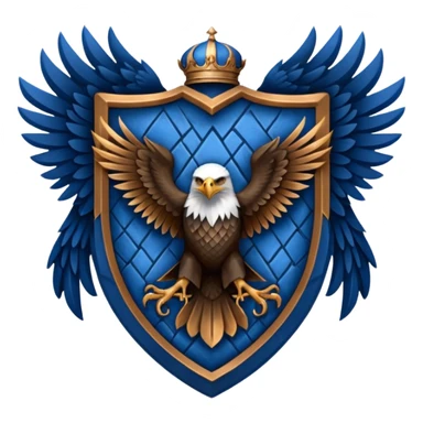 Hogwarts Ravenclaw crest Eagle sticker