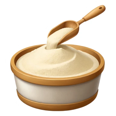 flour production sticker