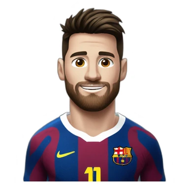 Messi donne son maillot a cr7 sticker