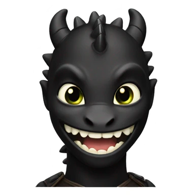 Toothless-from-How-to-train-your-dragon sticker