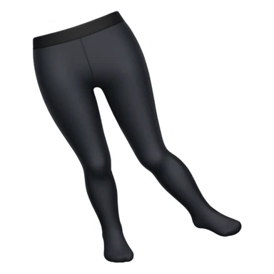 meia calça dobrado isolada sozinha sticker